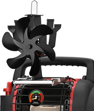 Sckee Wood Stove Fan, Heat
