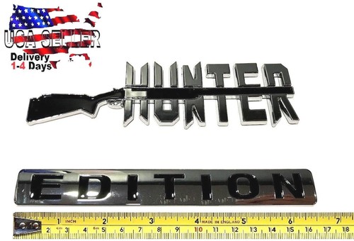 Hunter edition emblem - emblem, car
