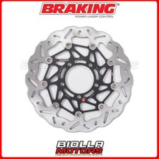 WK070L FRONT BRAKE DISC SX BRAKING KAWASAKI ZX-10R 1000 2007 - WAVE FLOAT