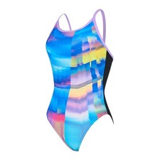 Zoggs Quiver Sprintback Womens Swimsuit UK 10