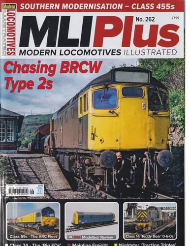Modern locomotives illustrated - modern,