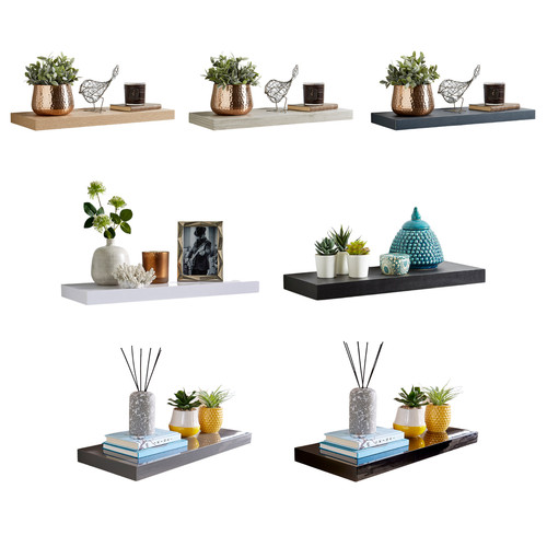Floating storage shelf - shelf, wall