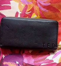 Ted Baker Black Leather Purse