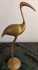 Vintage Brass Stork/Crane