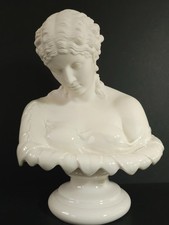 Belleek Porcelain bust of
