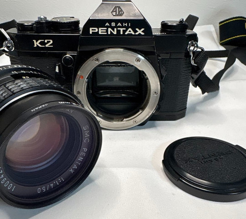 Asahi pentax black 35mm - pentax, k2