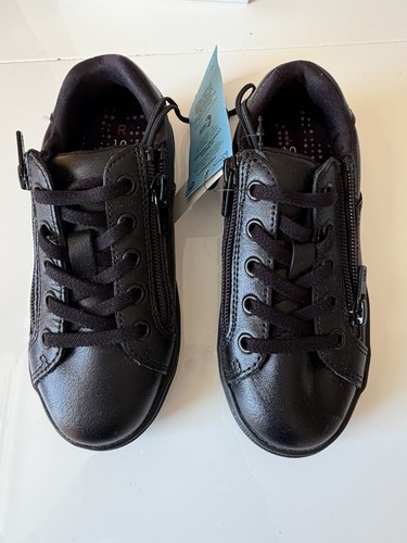 Mark spencer black leather - &,