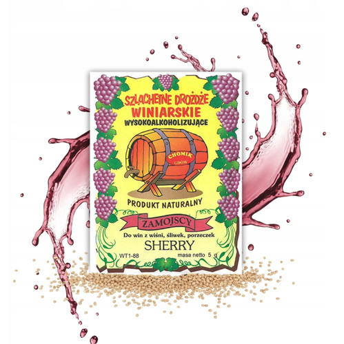 Natural wine yeast zamojscy - yeast,