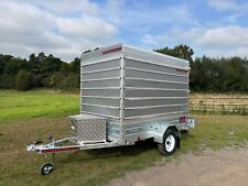 New Apache High Roof 8x5 Box Trailer-Rear Ramp-Ply Lined-Tool Box UK Delivery