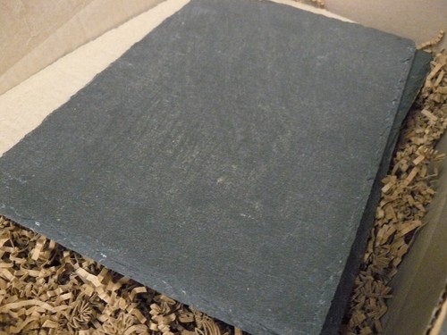 Rustic slate table - slate,