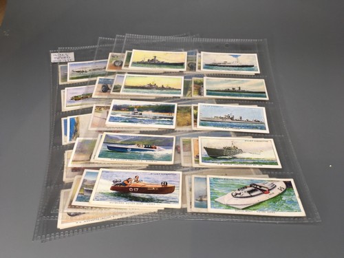 Wills speed cigarette cards - cigarette,