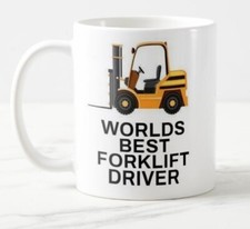Worlds best Forklift Driver - Ceramic Mug