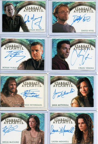 Stargate atlantis autograph - atlantis,