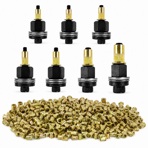 147pcs rivet nut mandrel head - 147pcs,