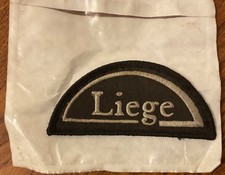 Liege Trial Car  cloth badges motorsport memorabilia