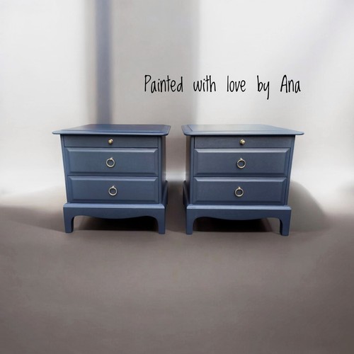 Stag minstrel bedside tables - bedside,