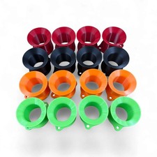 4x Velocity stack ram air  dcoe throttle body carb itb weber dellorto 40 45 48mm