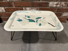 VTG 1950s metal TV lap tray