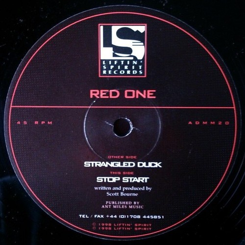 Red one strangled duck - one,