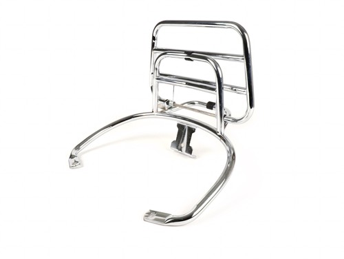 Folding rear luggage rack - , moto