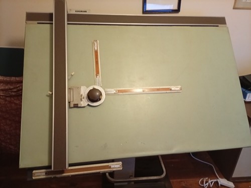 Drawing board ozalid with - board,