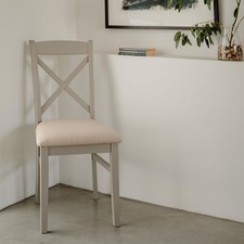 Florence dining chair.Quality truffle cross back upholstered chair,kitchen chair