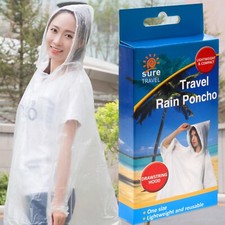 RAIN PONCHO Adult Waterproof