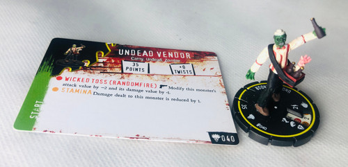 Horrorclix undead vendor - horrorclix,