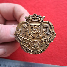 WW1 Lancashire Volunteers 1st Battalion 47A Cap Badge Brass