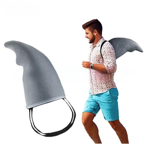 Shark fin accessory gray - shark,