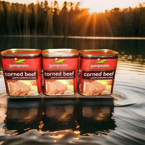 Tins pampeano corned - tins,