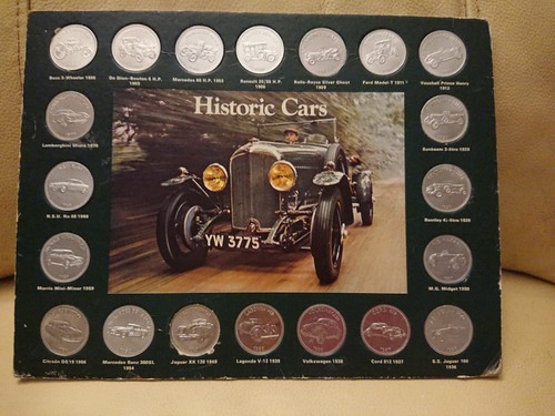 Historic car coins from - historic,