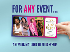 Custom gift Ticket for Any