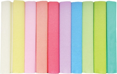 Crepe paper rolls - x, 200