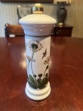 Vintage Portmeirion The Botanic Garden Ceramic Pepper Mill Made in Germany 
