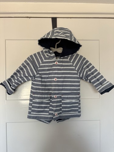 Baby navy striped raincoat - baby,