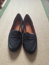 Black loafer shoes size - loafer, shoes,
