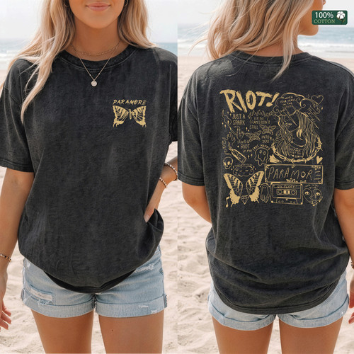 Retro paramore shirt - paramore, t-shirt