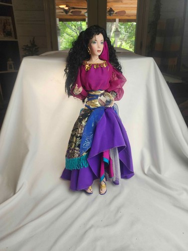 Porcelain fortune teller doll - fortune,