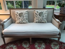 Biggie Best French Louis XV style settee sofa