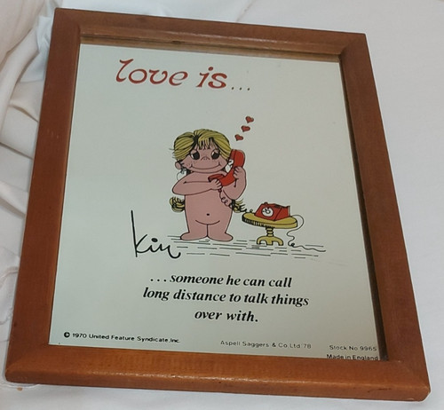 Vintage 1970 kim casali love - 1970,