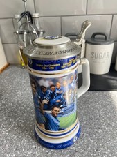 Chelsea FC 100 yrs Centenary Lidded Porcelain Tankard Stein Danbury Mint Ltd Ed
