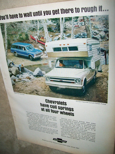 1968 chevy pickup - camper, &