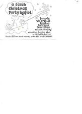 Sarah Records Christmas Party