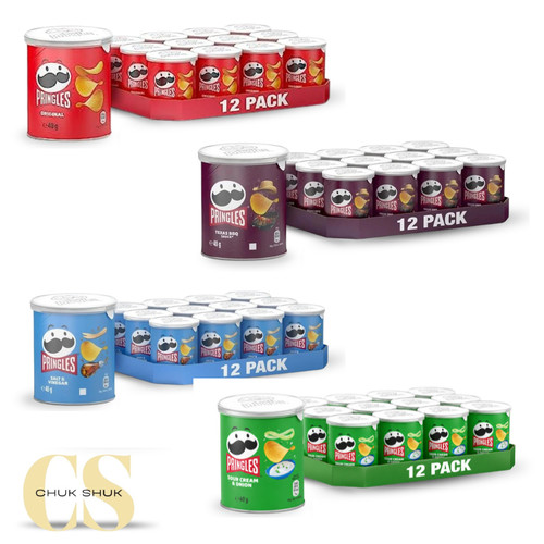 Pringles multi flavour crisps - multi,