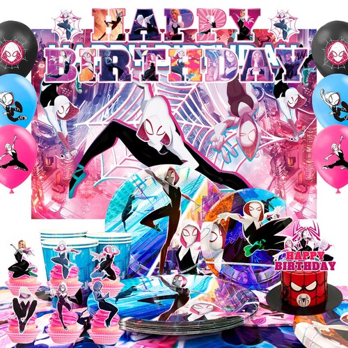 Spider gwen party decoration - spider,
