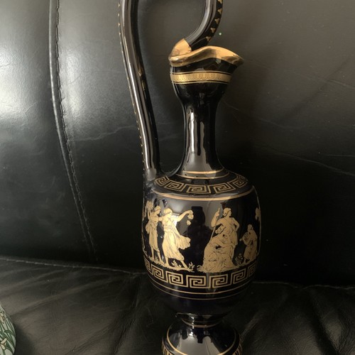 Greek jug urn with - greek, tall