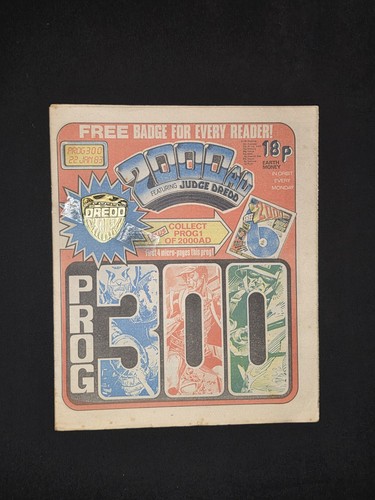 2000ad prog 300 - 2000ad, comic