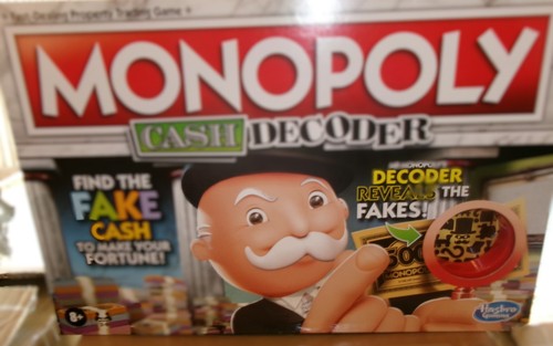 Monopoly cash decode game - cash,
