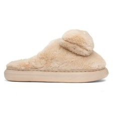 Krush Womens Slippers Beige